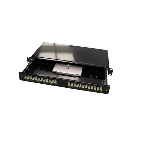 Lanview fiberbox 24xSC, metall, svart