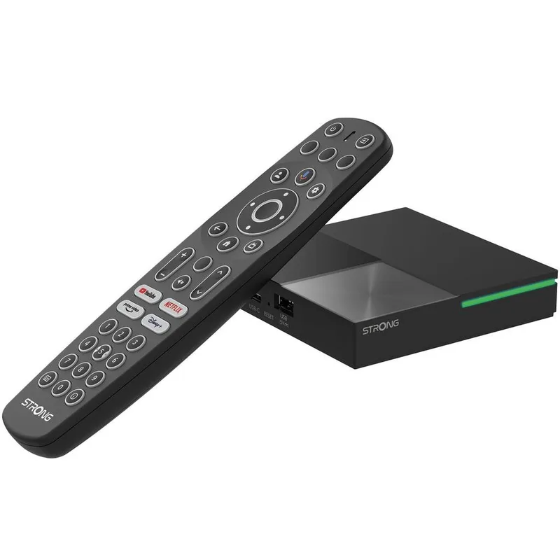 Strong TV-box 4K WiFi/LAN Google TV LEAP-S3PRO Svart