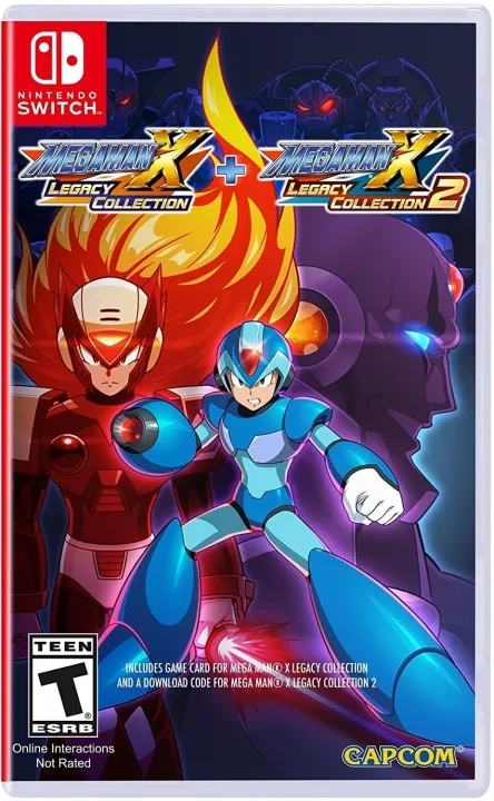 Capcom Mega Man X Legacy Collection 1 + 2 Nintendo Switch Spel