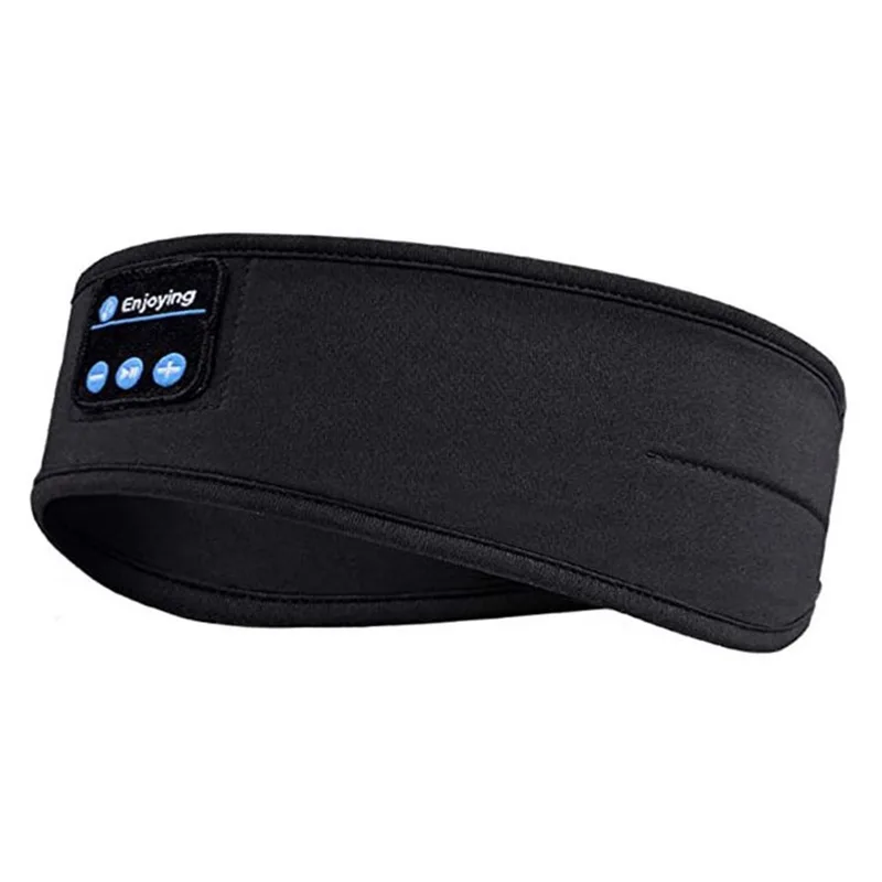 Bluetooth Pannband Sömnhörlurar Musik Ögonmask