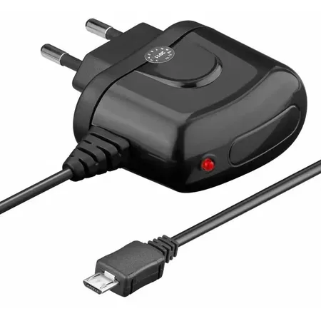 Techly micro-USB-laddare 2 A, svart