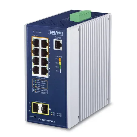 Planet Industrial 4-portars hanterad switch IGS-4215-4UP4T2S