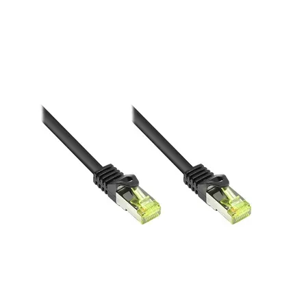 Alcasa 8070R-015S nätverkskabel Svart 1,5 m Cat7 S/FTP (S-STP)
