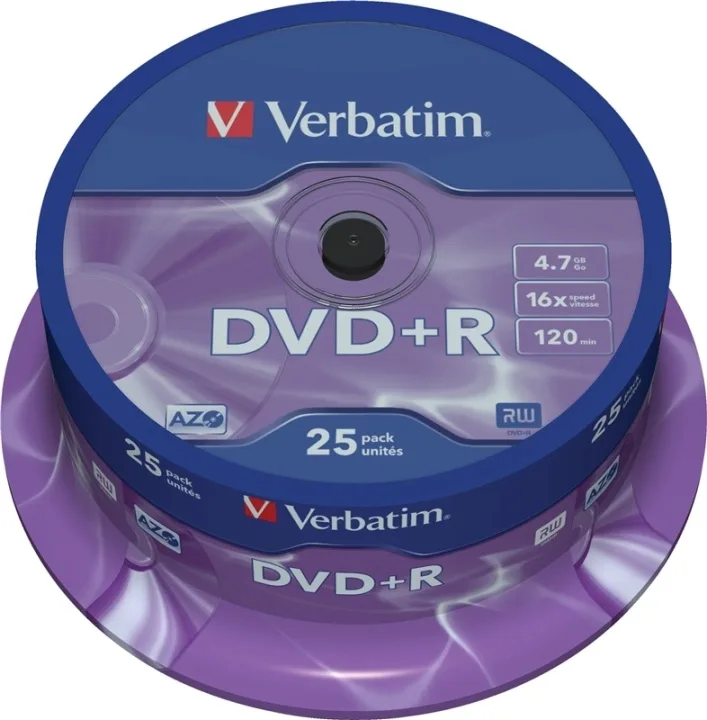 Verbatim DVD+R 4,7 GB, 10-pack
