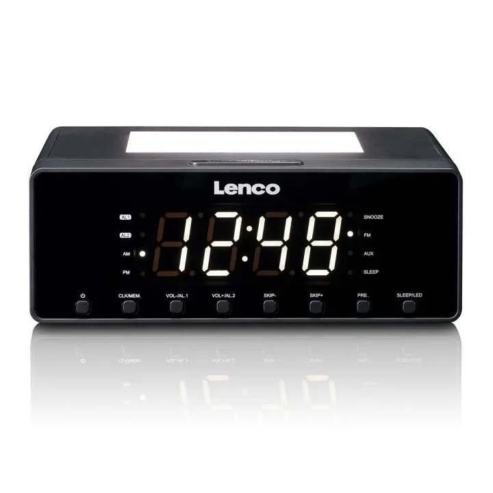 Lenco Klockradio med nattlampa