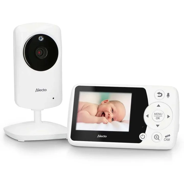 Alecto DVM-64 babyvakt med kamera och 2,4" färgskärm