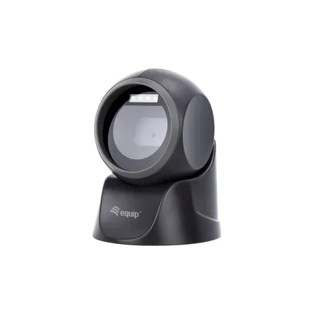 Equip fast streckkodsläsare 1D/2D, omnidirektionell laser, USB-kabel, svart