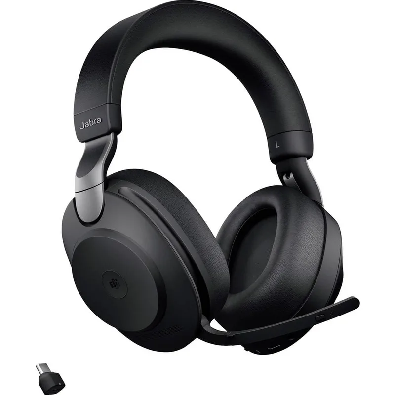 Jabra Evolve2 85 MS Over Ear-hörlurar Bluetooth