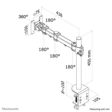 Neomounts FPMA-D960 monteringssats