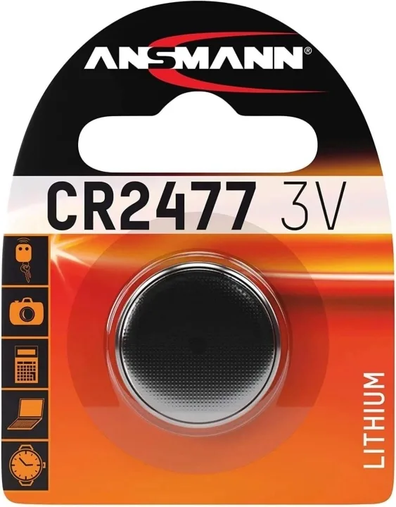 Ansmann Knappcell CR 2477 3 V 1 st 1000 mAh Litium