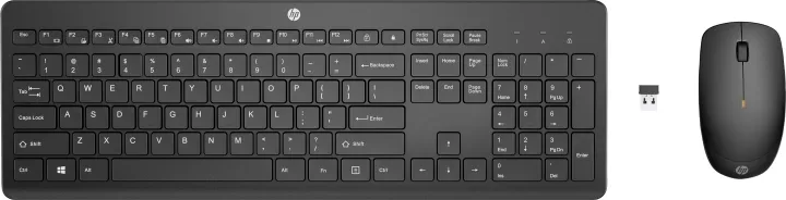 HP 230 Trådlös skrivbordssats, Svart