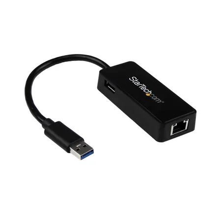 StarTech.com USB31000SPTB USB 3.0 Ethernet-adapter med USB-genomkoppling