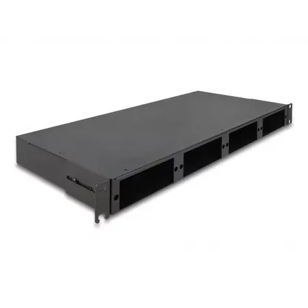 Delock fiberoptisk patchpanel, tom, 1U, 19 tum