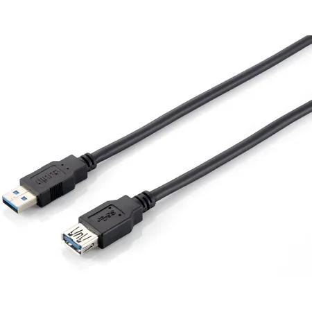 Equip 128398 USB-kabel USB 3.2 Gen 1 2 m USB A Svart