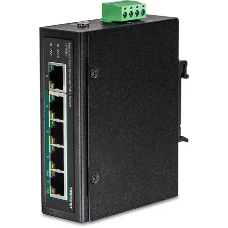 TRENDnet TI-PE50 switch, 5 portar, ohanterad