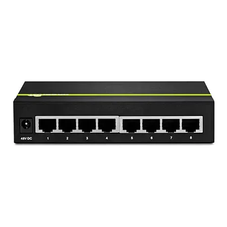 TRENDnet TPE TG44g switch, 8 portar