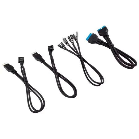 Corsair CC-8900244 förlängningskabel för frontpanel, 0,3 m