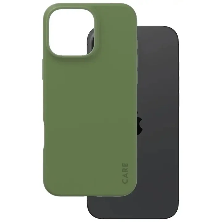 PanzerGlass CARE Fashionable mobilskal till iPhone 16 Pro Max, grön