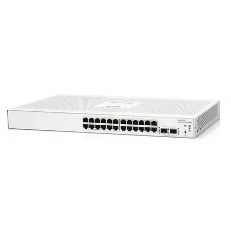 HPE Aruba Networking Instant On 1830 switch, 24 portar Gigabit, 2 SFP, hanterad L2