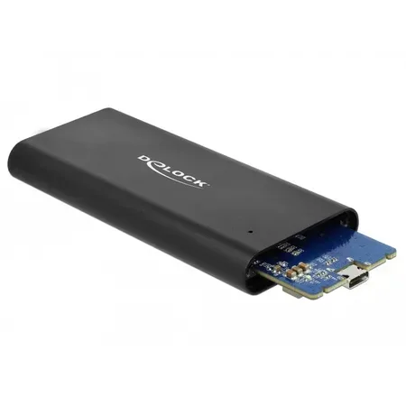 Delock externt kabinett för M.2 NVMe SSD, USB 3.2 Gen 2