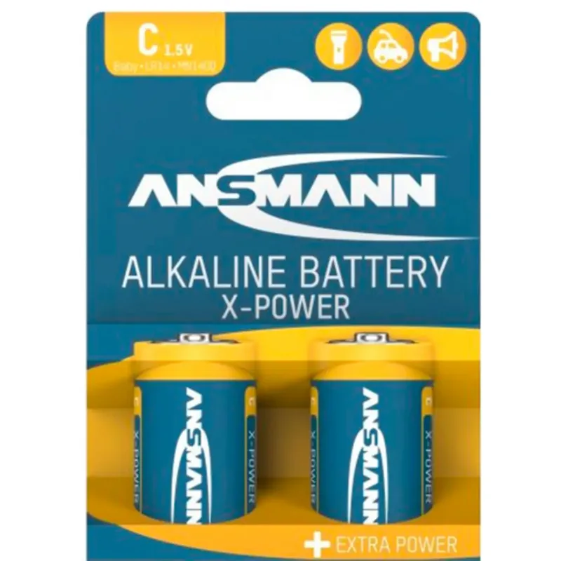 ANSMANN X-POWER Baby C batteri - 2 x C