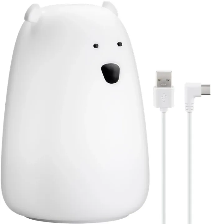 Goobay LED-nattlampa "Isbjörn"