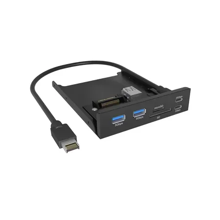 ICY BOX IB-HUB1419-i3 USB-hubb för 3,5"-fack