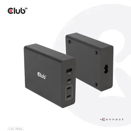 Club 3D CAC-1906 USB-C-nätadapter 132 W