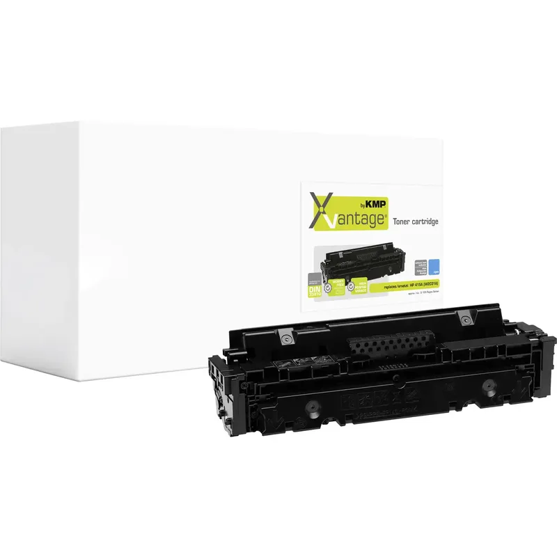 KMP Toner Ersätter HP HP415A (W2031A) Kompatibel Cyan H-T257CO 2554,0083
