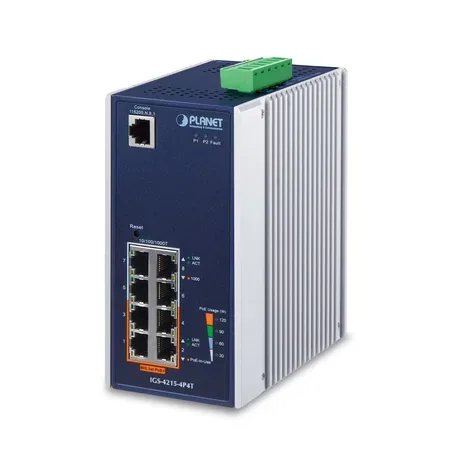 PLANET IGS-4215-4P4T netværksswitch Administreret L2/L4 Gigabit Ethernet (10/100/1000) Strøm over
