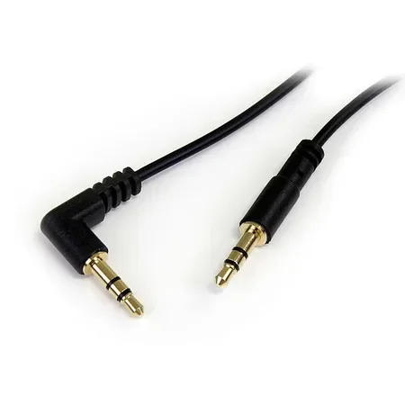 StarTech.com 0,9 m smal 3,5 mm ljudkabel, högervinklad