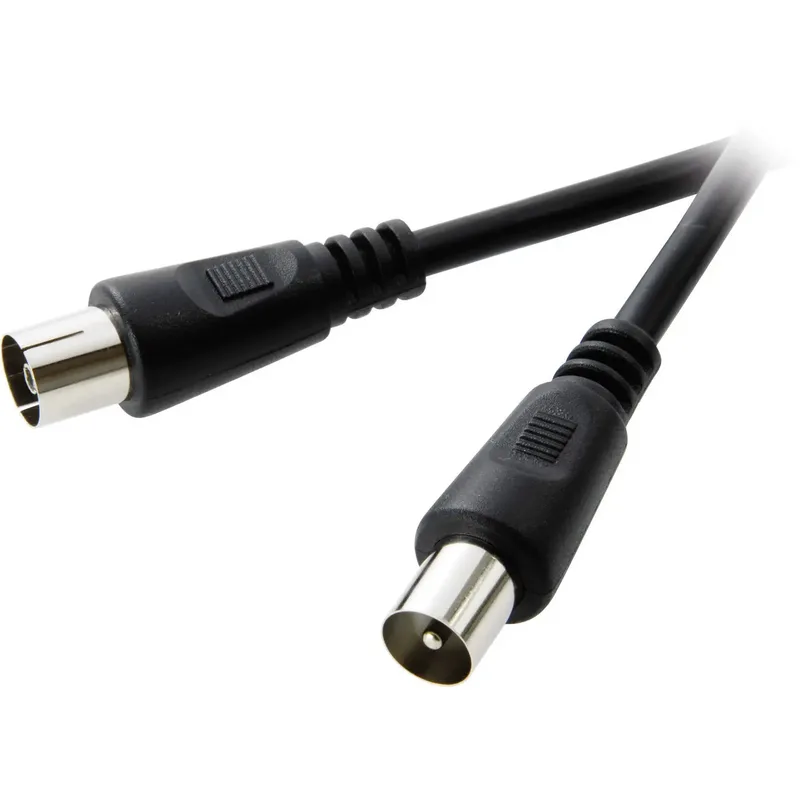 SpeaKa Professional Antenn Anslutningskabel [1x Antenn-hane 75 Ω
