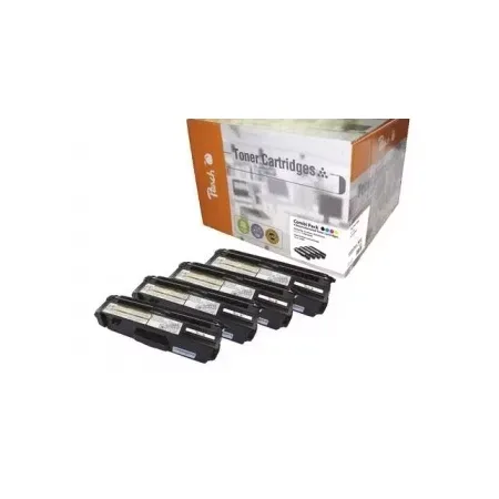 Peach Combi-Pack Sort Gul Cyan Magenta Toner