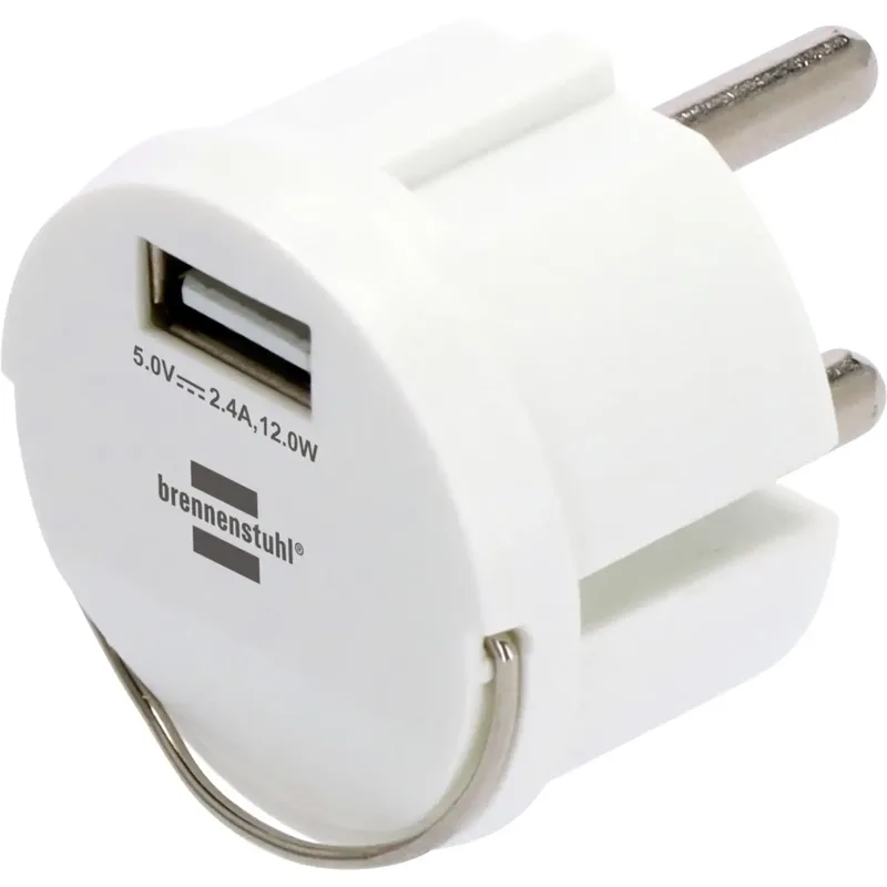 Brennenstuhl Schuko-uttag med USB 2.4