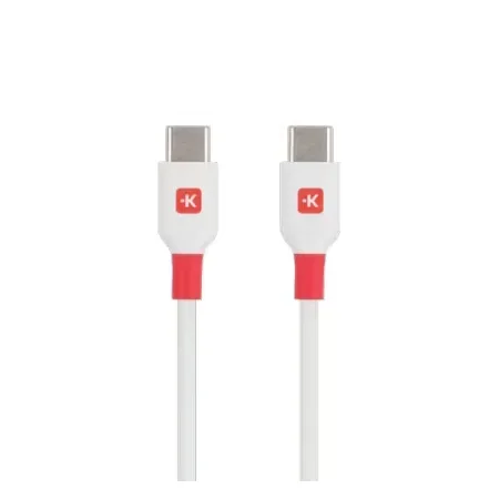 SKROSS USB-C till USB-C-laddkabel SKCA0019C-C120CN, vit