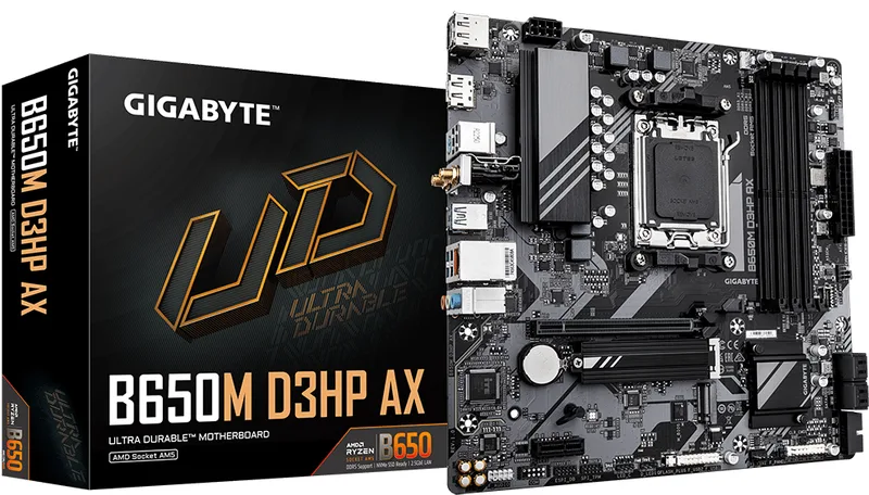 Gigabyte B650M D3HP AX Moderkort