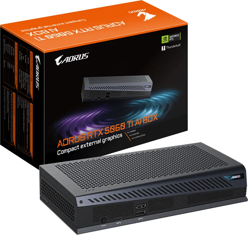 Gigabyte GeForce RTX 5060 Ti 16GB Aorus AI BOX