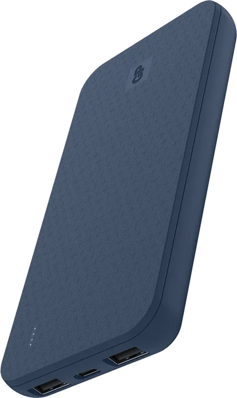 GP Powerbank Plus 10 000 mAh med 3 portar, blå