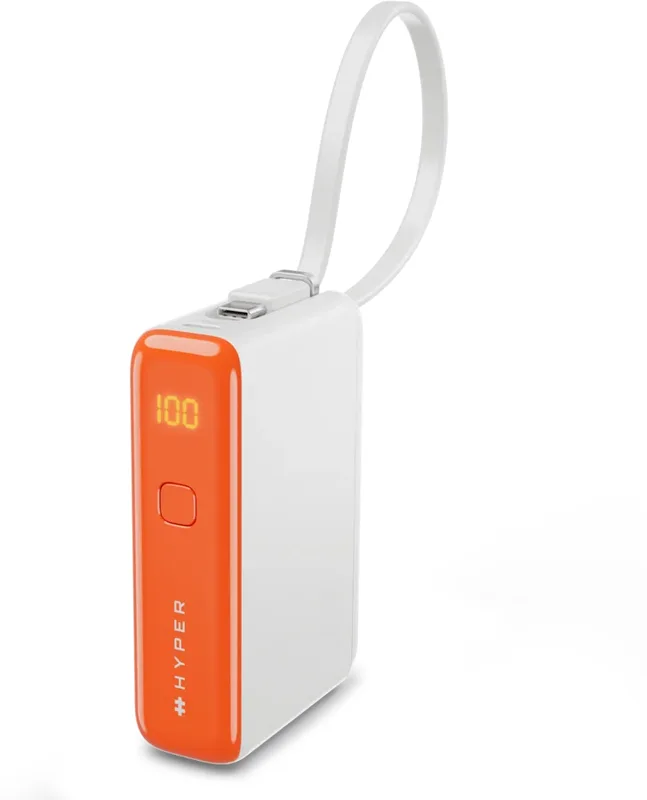 HyperJuice Flex Powerbank 10000 mAh 30W Orange