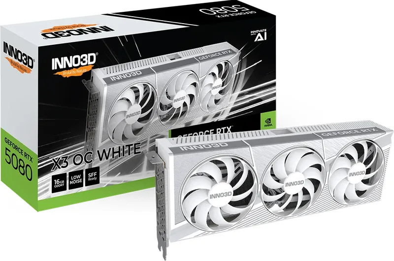 INNO3D GeForce RTX 5080 16GB X3 OC White