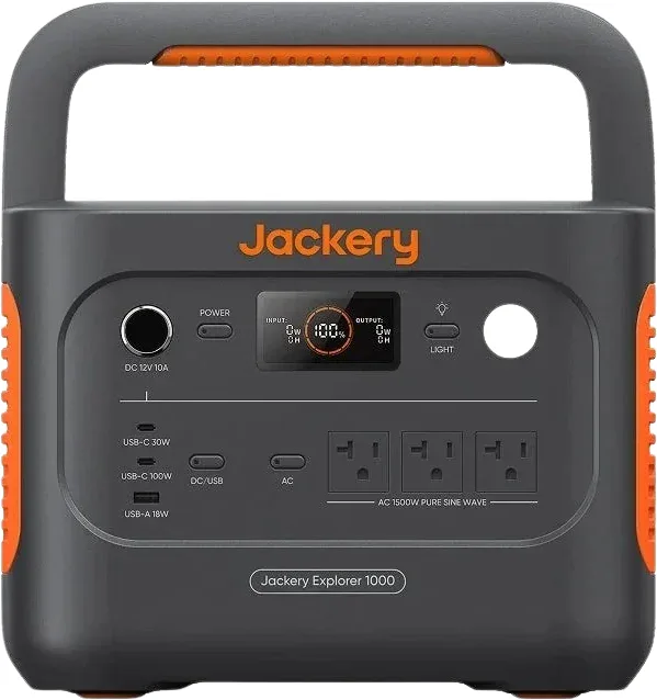 Jackery Explorer 1000 v2 bärbar kraftstation, 1070 Wh