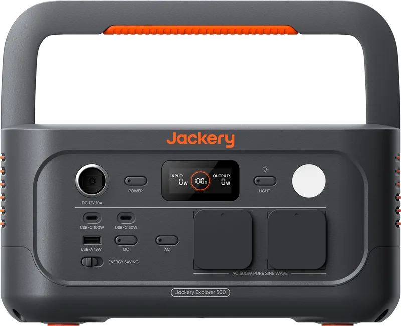 Jackery Explorer 500 v2 bärbar kraftstation