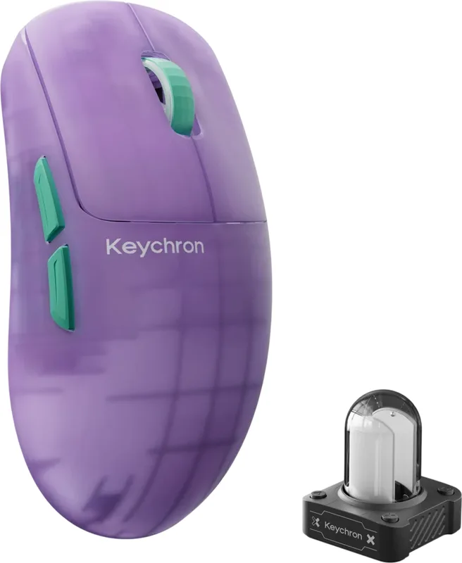 Keychron G6 HE 8K Frosted Lavender
