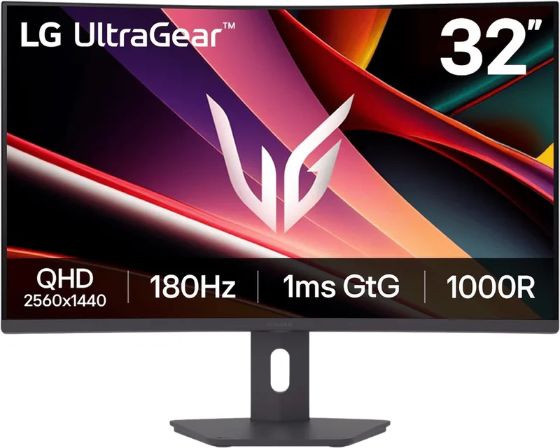LG 32" UltraGear 32G600A VA QHD (1000R) 180 Hz