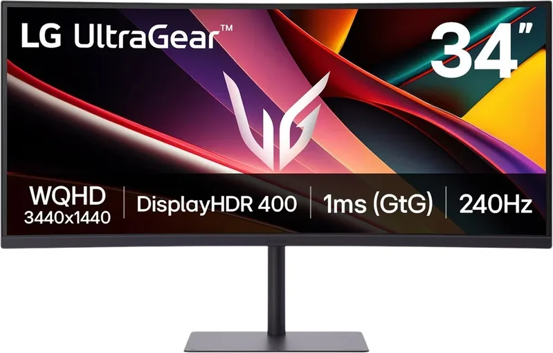 LG 34" UltraGear 34G630A VA WQHD (1500R) 240 Hz