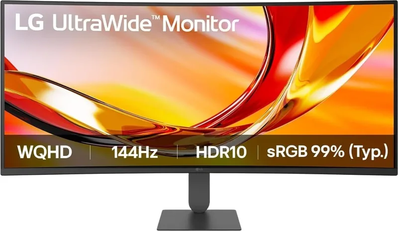 LG 34" UltraWide 34U620B VA WQHD (1800R) 144 Hz