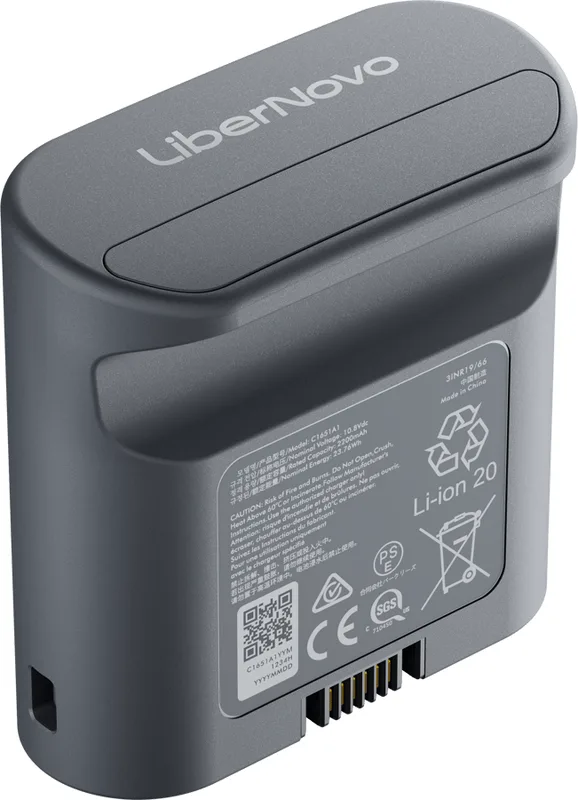 Libernovo batteri, midnattssvart, 2200 mAh
