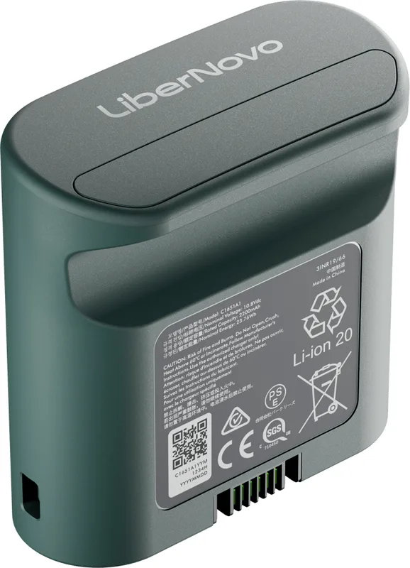 LiberNovo batteri, mossgrön