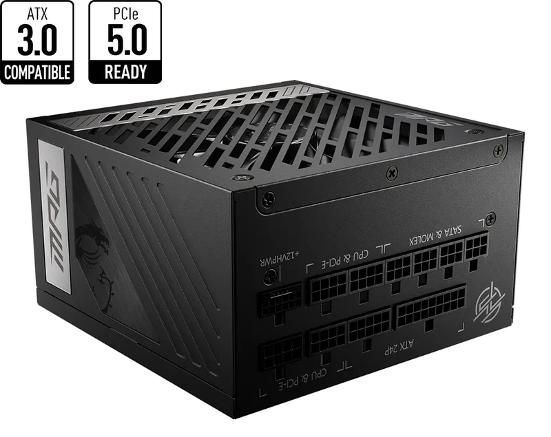 MSI MPG A1000G PCIE5 strömförsörjning