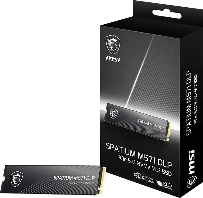 MSI Spatium M571 DLP PCIe 5.0 NVMe 2TB